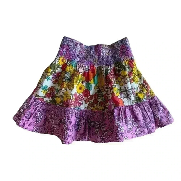 Peek Other - - Peek Floral Multi Print Skirt Size 3T